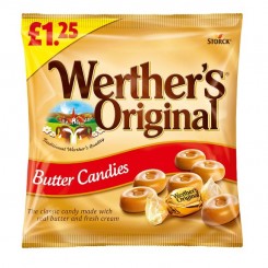 آبنبات اورجینال وردرز با طعم کره 110 گرم Werther`s